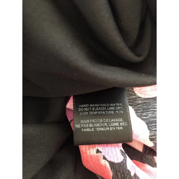 Fraiche by J Large Kanya Puff Long Sleeve Tie Waist Minidress Cocktail new d25 - Picture 5 of 6